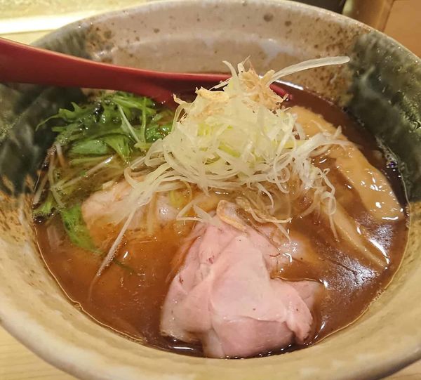 「焼きあご塩らぁ麺」@焼きあご塩らー麺 たかはし 渋谷店の写真