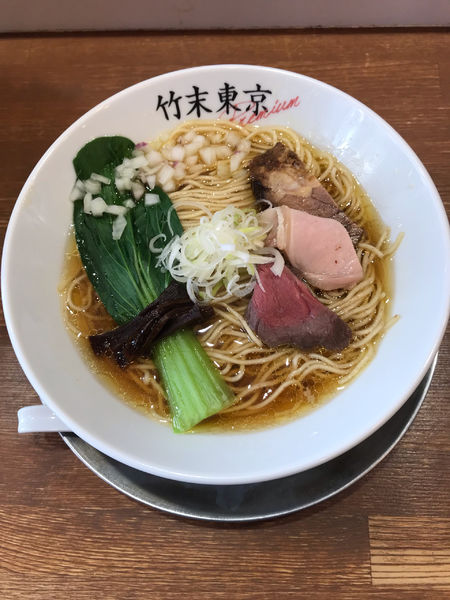 「醤油そば 900円」@竹末東京プレミアムの写真
