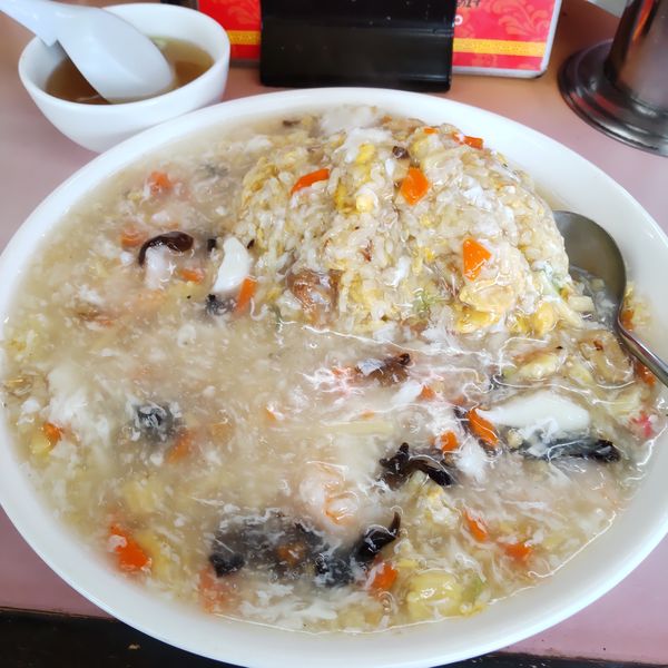 「海鮮あんかけ炒飯（￥1,095）」@とらの子 新蒲田店の写真