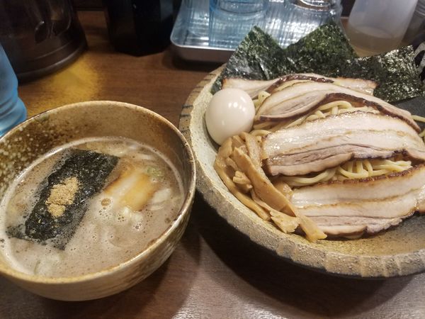 「特製つけ麺」@つけ麺屋 ひまわりの写真