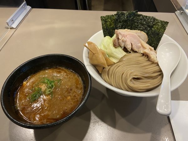 「海老つけ麺全部のせ」@つけ麺 五ノ神製作所の写真