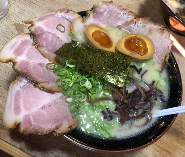 「チャーシューメン」@九州一番 登戸店の写真