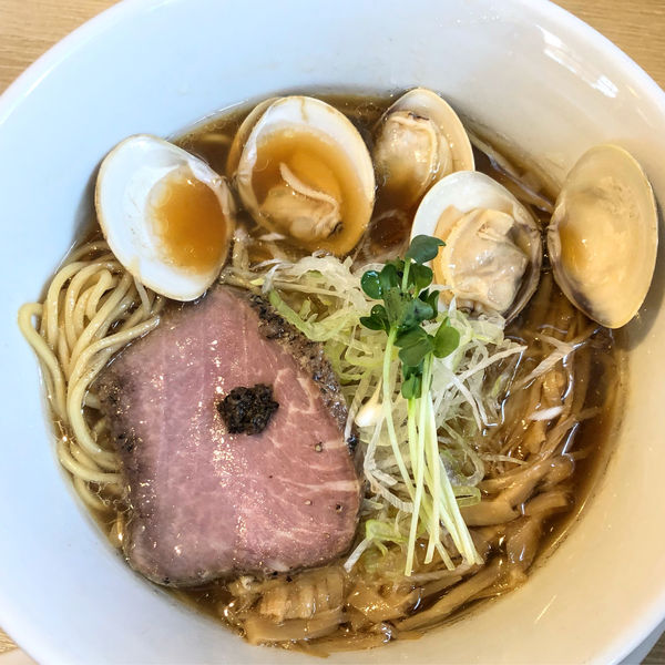 「蛤そば（醤油）900円」@麺屋壱心の写真