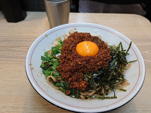 「台湾まぜそば 麺硬め」@ハイパーファットンの写真