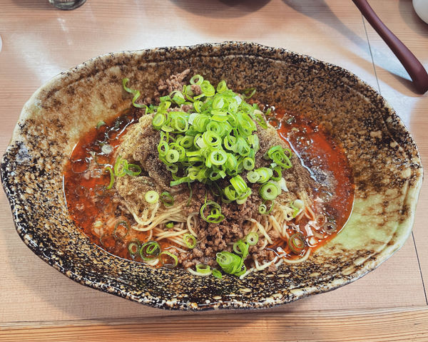 「汁なし坦々麺 Excella」@汁無し担担麺 くにまつ 仙台店の写真