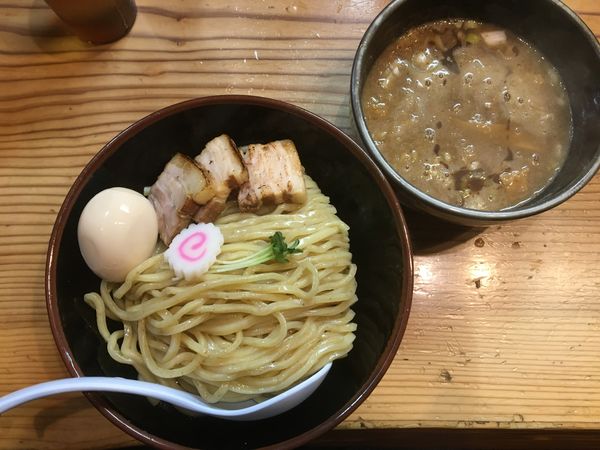 「特製つけ麺(大) 1100円」@銀座 朧月の写真
