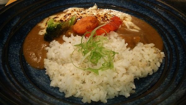 「野菜カレー 800円＋焼チーズ 100円」@京風カレー おこしやすの写真