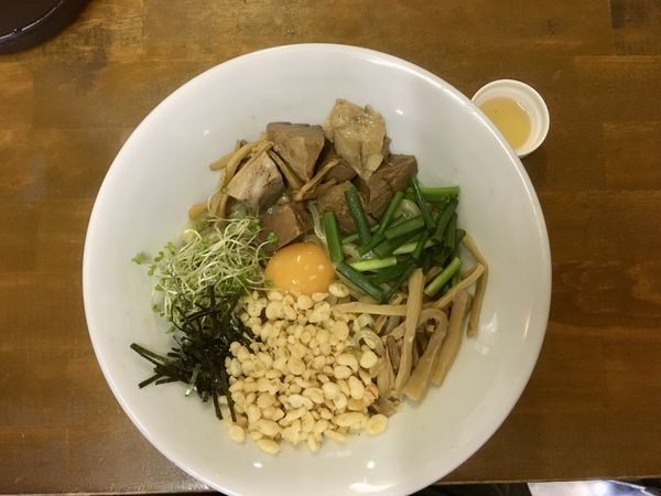 「【裏メニュー】カマ玉 700円」@自家製手打ちラー麺 Do-jinの写真
