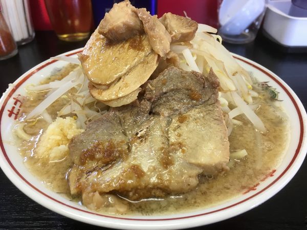 「ランチセット（ﾆﾝﾆｸ少なめ）」@ぶた麺の写真