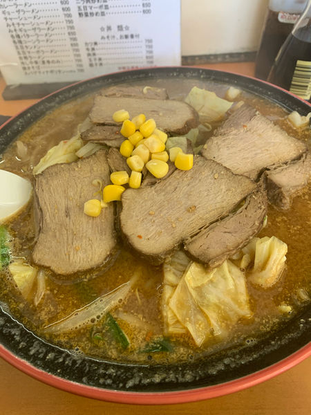 「みそチャーシューメン」@美うら食堂の写真