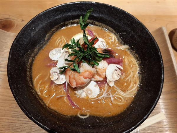 「海老そば」@銀座 風見の写真