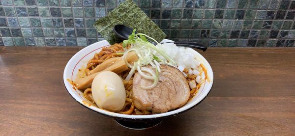 「辛あつ・大（一辛）」@麺屋みつば＋クローバーの写真