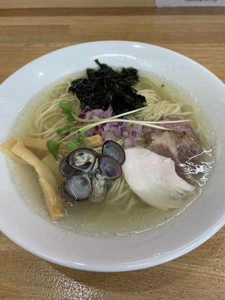 「しじみ蕎麦 塩 850円」@しじみ中華蕎麦 イツ花の写真