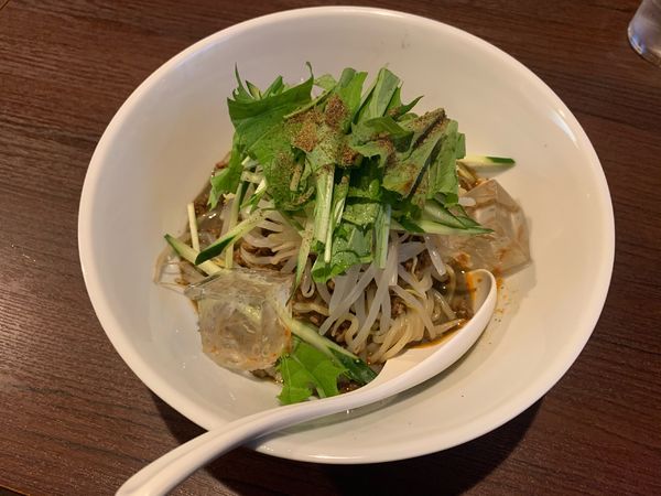 「黒胡麻冷やし坦々麺 ￥970」@新中華食堂 天海の写真