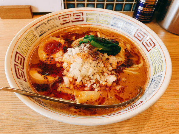 「味玉担々麺」@ほっこり中華そば もつけの写真