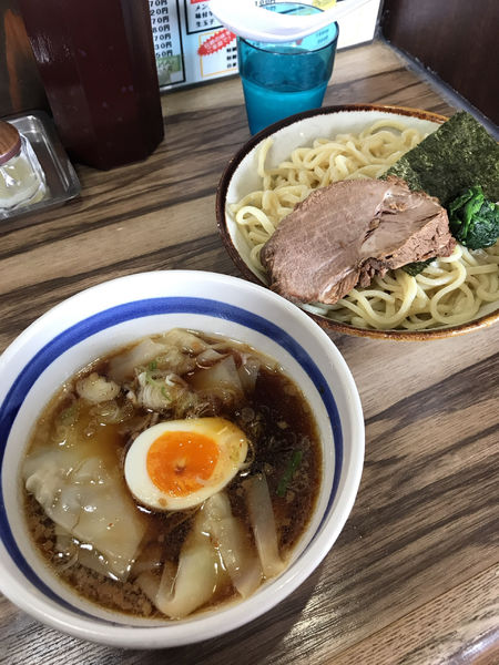 「もりそばTPワンタン」@池袋大勝軒 川越店の写真