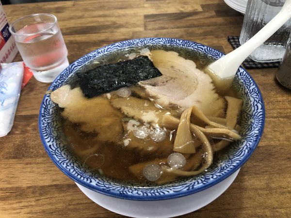 「チャーシュー麺」@青竹手打ラーメン ほそやの写真