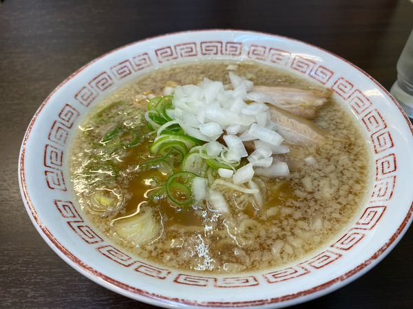 「背脂醤油ラーメン」@喜多方食堂 浅草本店の写真