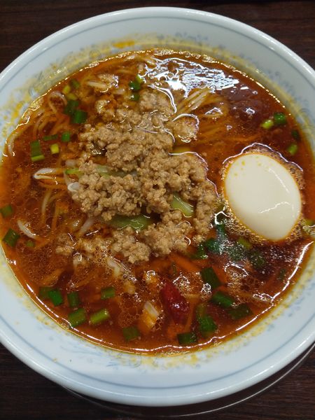 「四川ラーメン（味玉付き）」@担々麺 こころ家の写真