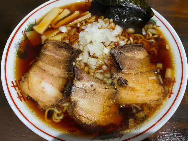 「元祖竹岡式ラーメン」@元祖竹岡式ラーメン 竹福の写真