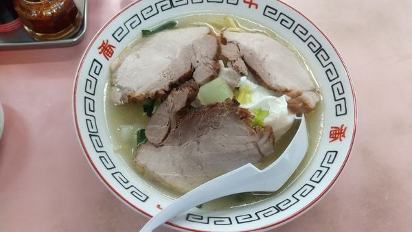 「チャーシュー玉子入タンメン850円」@十番の写真