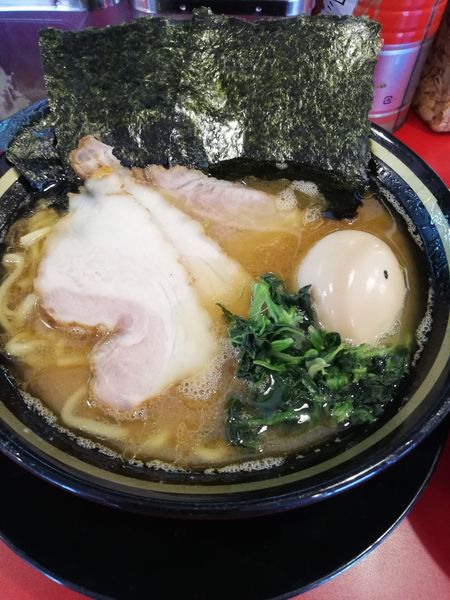 「ラーメン」@家系ラーメン 王道 神道家の写真