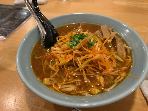 「ねぎらーめん(みそ)」@ラーメン 一本やりの写真