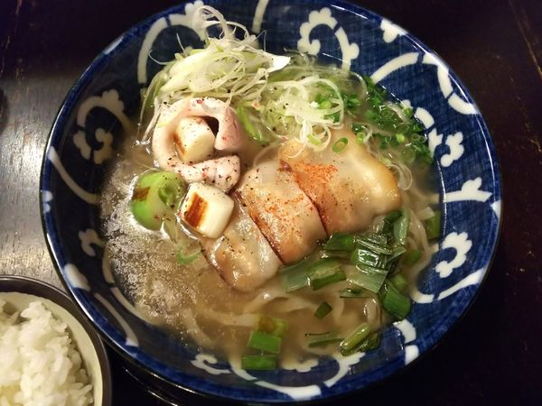 「【限定】どうも‼鴨です。（塩）　880円」@煮干結社 弘前店の写真