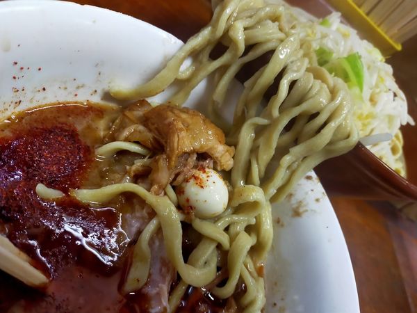 「大つけ600（脂・にんにく）」@蓮爾 新町一丁目店の写真