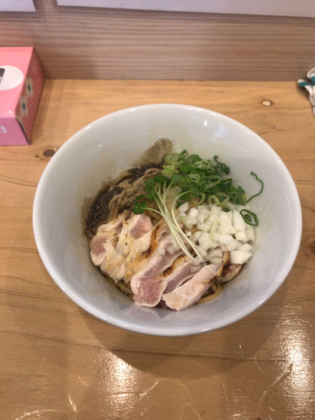 「大和肉鶏の鶏油まぜそば（1000円）」@中華蕎麦 丸蔵の写真