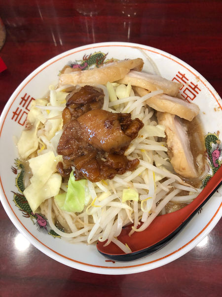 「ラーメン脂増し」@郎郎郎 調布南口店の写真