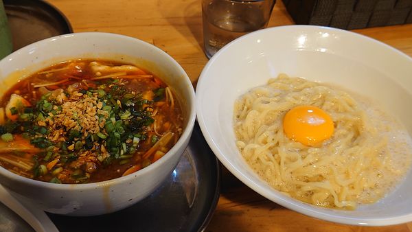 「にらとにんにくの麻婆つけそば¥880」@中華そば de 小松の写真