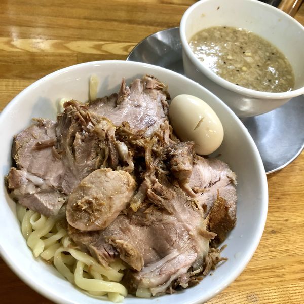 「肉つけそば 大盛」@中華そば136の写真