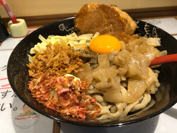 「まぜそば　中」@まぜそば専門店 NANAKIの写真