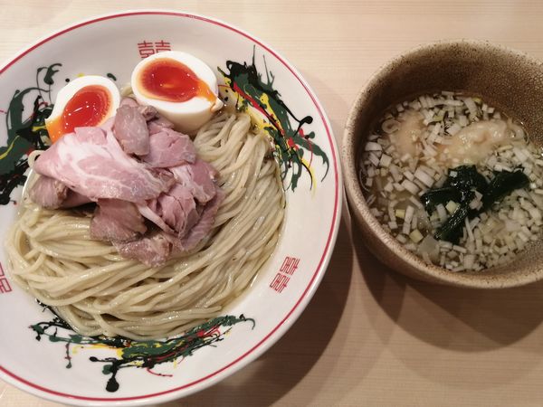 「全部入りあっさりつけめん¥1290」@つけめん金龍の写真