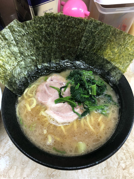 「のりラーメン　850円」@川崎家 榎町店の写真