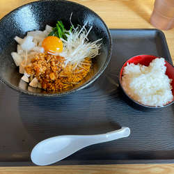 鷄まぜそば（ミニライス付き）