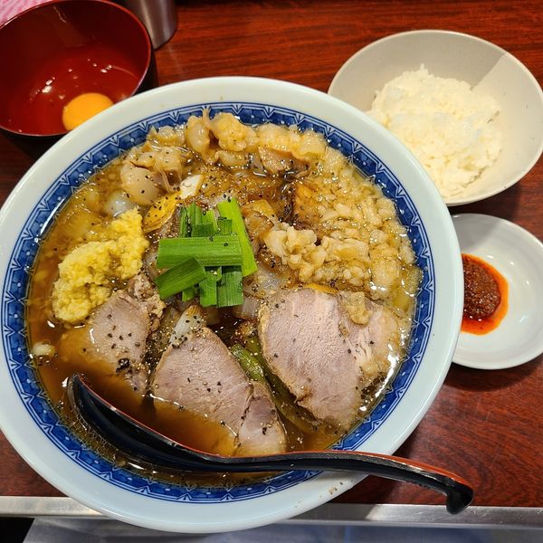 「特スタミナセット」@中華そば たた味の写真