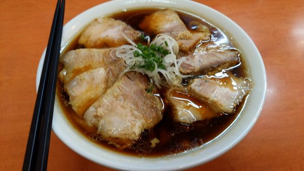 「チャーシュー麺+濃口」@日陰の写真