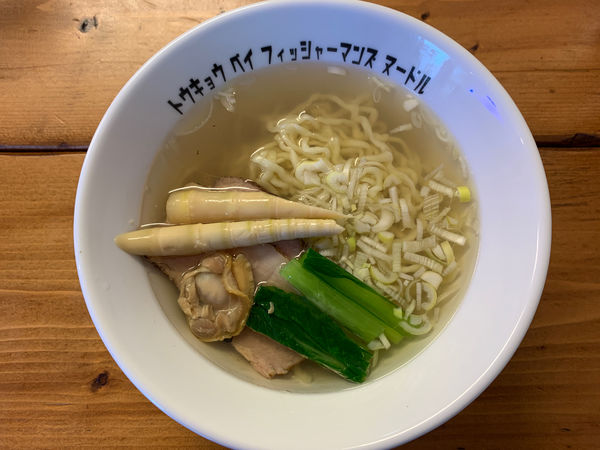 「潮らぁ麺」@Tokyo Bay Fisherman's noodleの写真