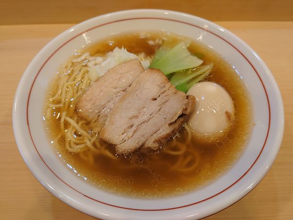 「味玉ラーメン900円」@中華そば すばる食堂の写真