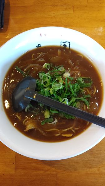 「カレーラーメン」@博多ラーメン たい風 五個荘店の写真