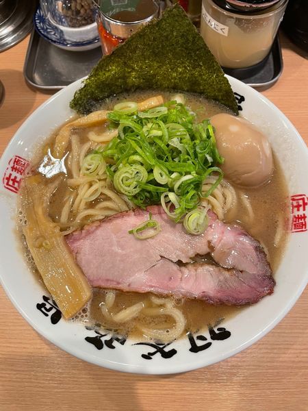 「味玉らぁ麺（大盛）」@麺屋 庄太 赤坂店の写真