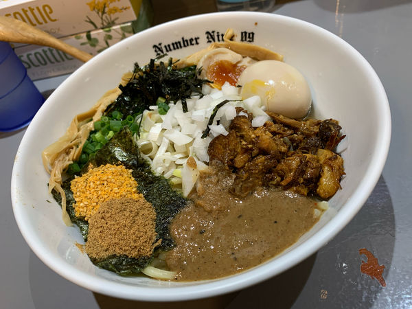 「まぜそば」@麺Dining Number Nine 09の写真