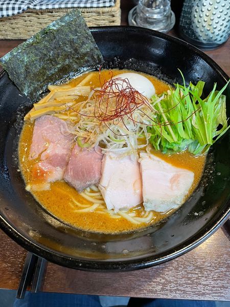 「ガンコン海老味噌ラーメン（大盛）」@GANCON NOODLEの写真