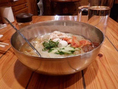 「冷麺」@やきとり 二階堂の写真