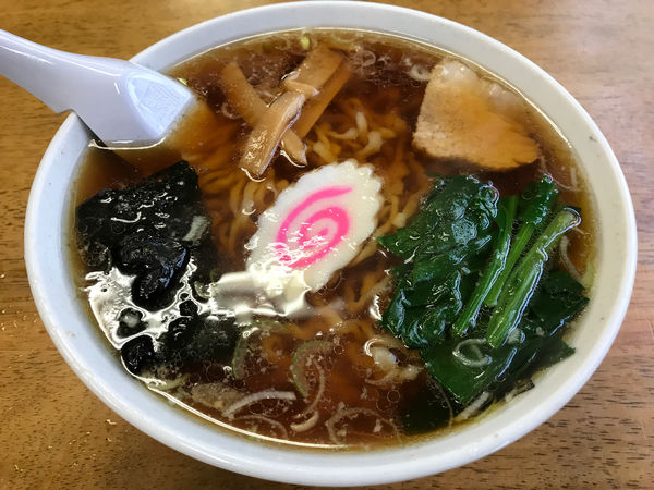 「中華そば　700円」@茶釜 本店の写真