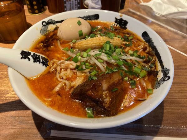 「味玉カラシビ味噌らー麺」@カラシビ味噌らー麺 鬼金棒の写真