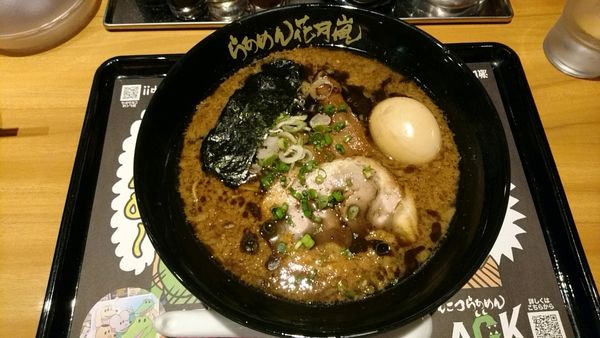 「嵐げんこつらぁめんBLACK_750円」@らあめん花月嵐 東高円寺店の写真