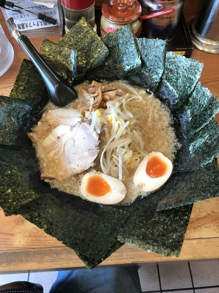 「出川ラーメン　大盛」@川出拉麺店の写真